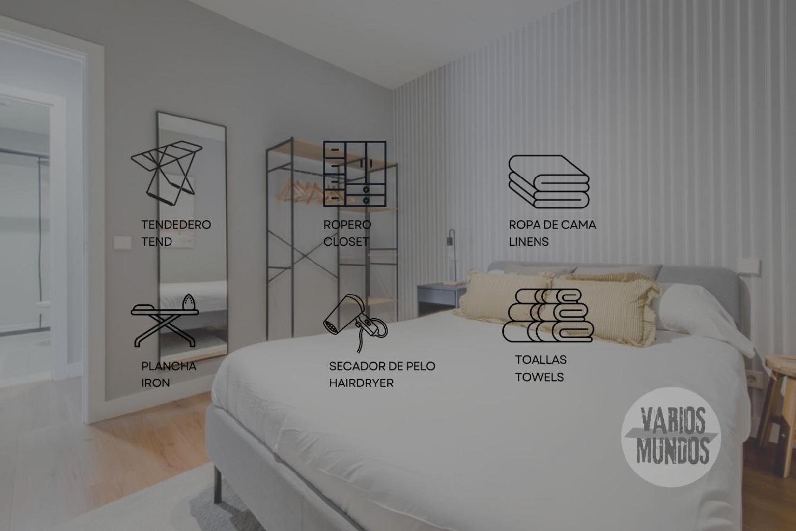 Modern Apt & Cool Interior Design A 20 Metros Del Retiro E1 Мадрид Экстерьер фото